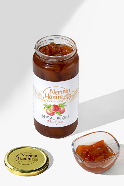 Nermin Hanım Zeytinliği Şeftali Reçeli (550gr)