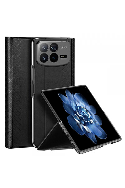 Stef's Cat Husa pentru Xiaomi Mix Fold 4, DUX DUCIS, Bril, Neagra,
