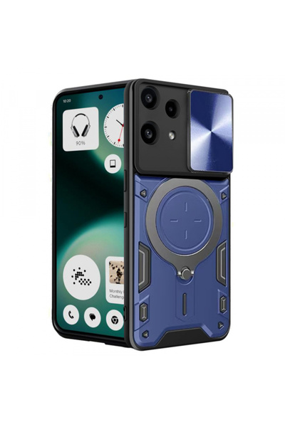 Techsuit Husa pentru Nothing Phone (3a) Lite, Techsuit, CamGuard Pro, Albastra