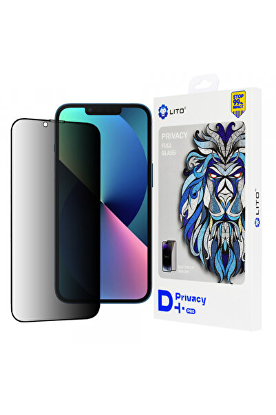 Lito Προστατευτικό Οθόνης Privacy D+ Pro για Apple iPhone 17e/ 16e/ 14/ 13 Pr...