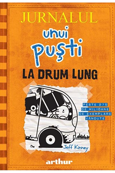 Editura Arthur Jurnalul unui puști 9. La drum lung