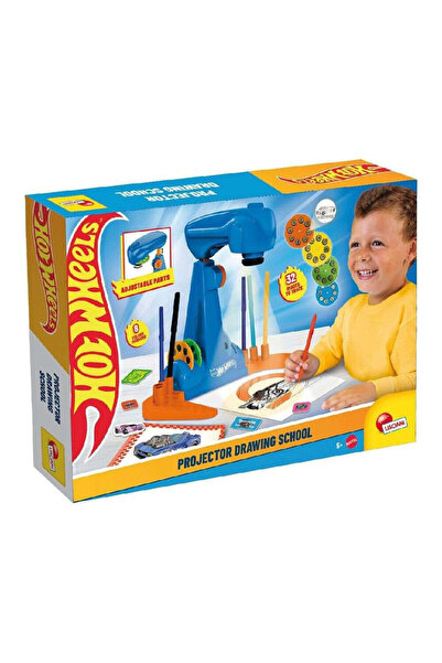 Lisciani Giochi Hot Wheels Σχολή Ζωγραφικής & Προβολέας Ιστοριών για Ηλικίες 5+