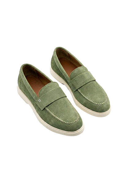 TerziAdemAltun Italian Style Internal and External Natural Leather Suede Men'...