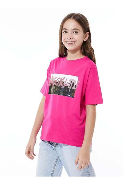 Victor and Jane Girls T-shirt - Pink