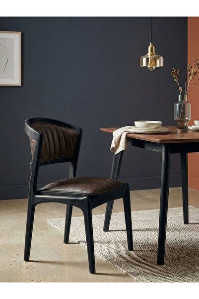 Gazzini Furniture Kensington İskandinav Ahşap Sandalye