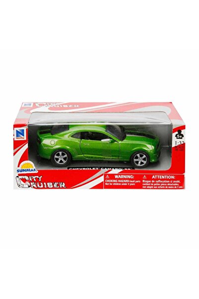 New Ray Masina metalica, New Ray, Chevrolet Camaro SS, Verde, 1:32