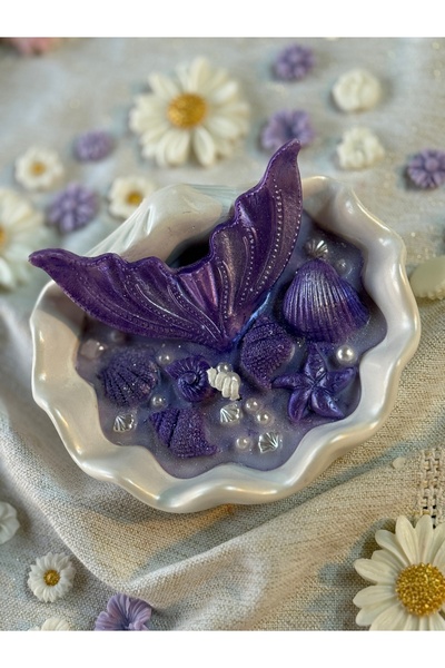 NOVA CANDLE & SOAP PurpleMarin Istiridye Mum