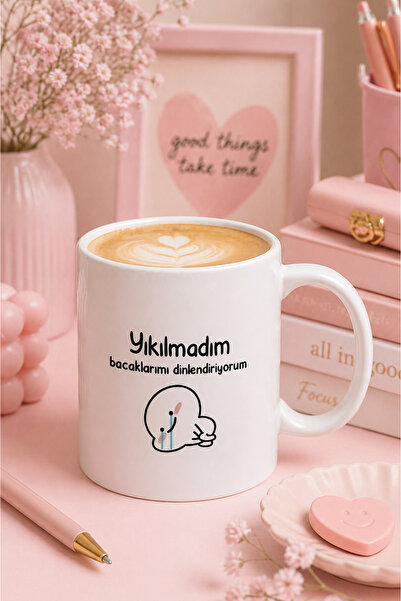 Duxy Funny Inscribed Mug – Designed Porcelain Mug – Fun Gift for the Office Desk