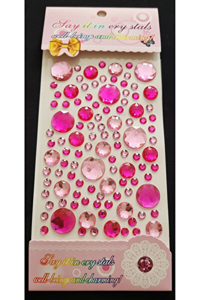 Modellino Kristal Sticker Charm Giraffe Yapışkanlı Choker Sticker Çıkartma Hı...