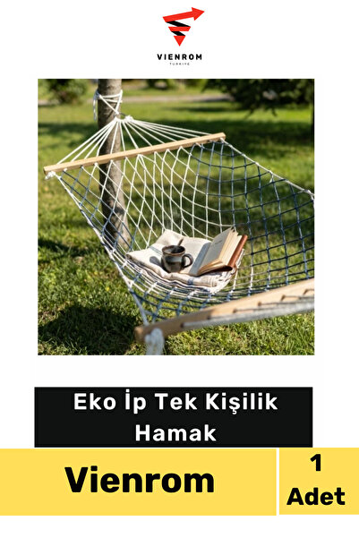 Vienrom #Salıncak&Hamak Eko İp Tek Kişilik Yetişkin Çocuk Hamak Bahçe Balkon ...