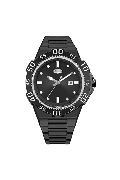 HeroForce Men's Watch Herro Force Steel Black Color