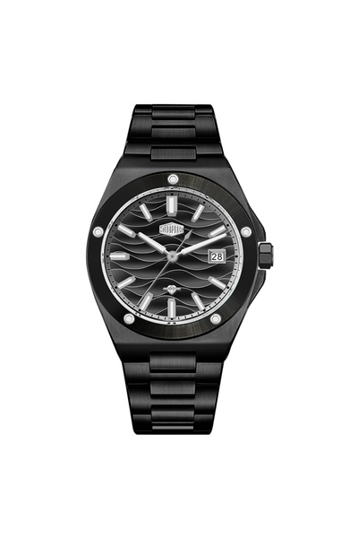 HeroForce Men's Watch Herro Force Steel Black Color