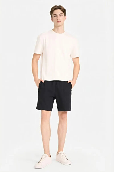 DeFacto Men's Combed Cotton Shorts B8792Ax/Bk81