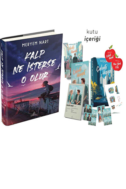 Ephesus Yayınları Kalp Ne İsterse O Olur 1 Ciltli ve Çalıntı Hayat 1 Hediyeli...