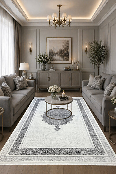 ünalcarpet %100 Akrilik(Yün) Halı 4m2 ve 6m2 Ebatlarında Modern Yumuşak Dokul...
