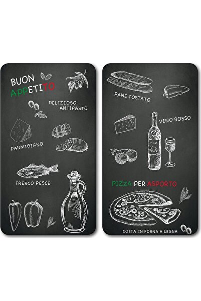 Kesper Placă de tăiat multifuncțională pentru sticlă, 2TLG., Restaurant
