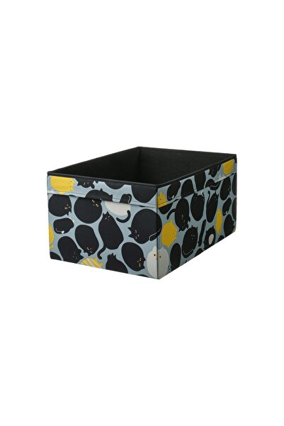IKEA Box, Black-Blue, 53X37X26 cm