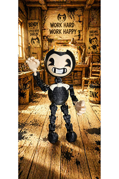 Rüzgar Tasarım Bendy Tüm Eklemleri Hareketli Robot Dummy Aksiyon Figür Oyunca...