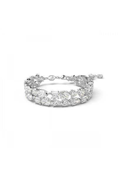 Swarovski Mesmera Bileklik Mixed Cut Beyaz Rodyum Kaplama
