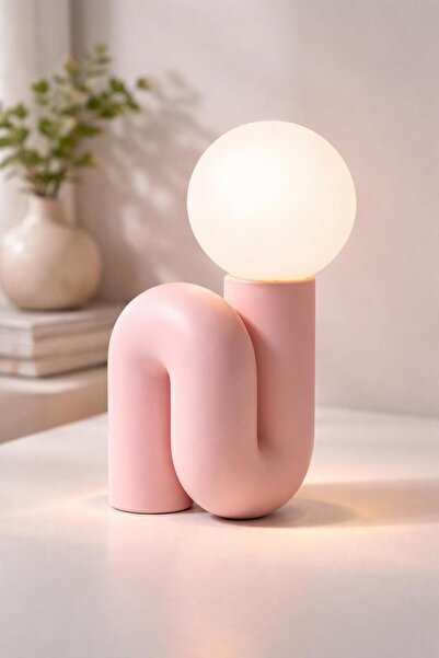 MoodDesign PIPE LAMP - Dekoratif Ortam Ambiyans Aydınlatması (Boru Masa ve Ge...