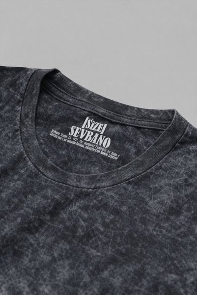 SEVBANO Babymetal Rock Metal Music Band Pre-Printed Unisex Oversize Vintage Washed T-Shirt