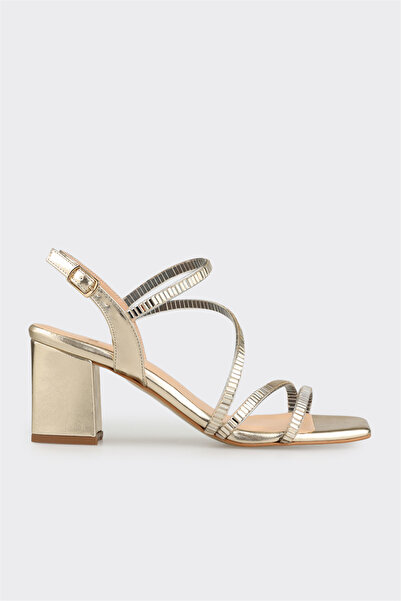 Elle Shoes Gold Kadın Günlük Sandalet
