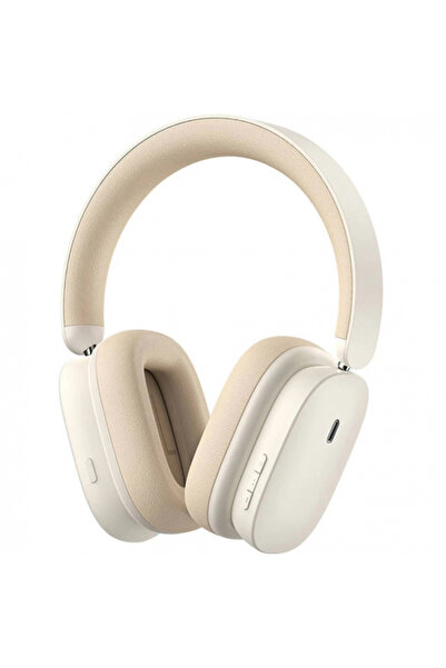 Baseus Handsfree Bluetooth Bowie H1, A2DP, ANC, Κρεμ