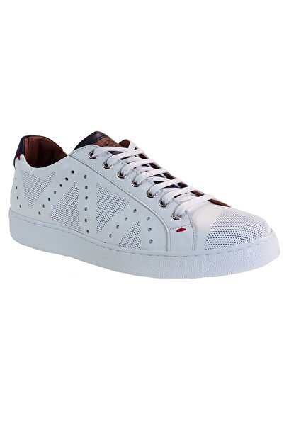 Robinson Ανδρικά Παπούτσια Sneakers 1576 Λευκό Δέρμα