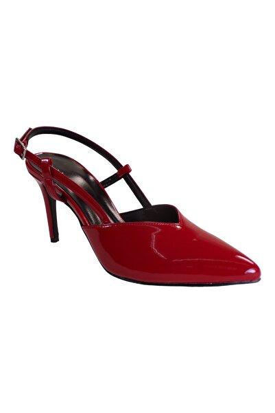 Dominique Shoes Γυναικεία Παπούτσια Γόβες 81355 Κόκκινο Λουστρίνι
