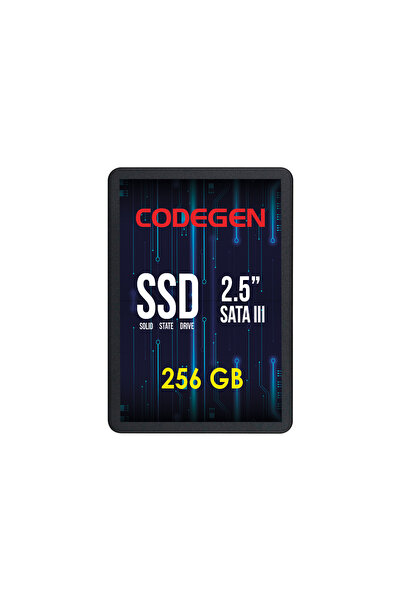 CODEGEN CDG-256GB-SSD25 2.5" 256GB (560/500MB/s) SATA SSD Disk