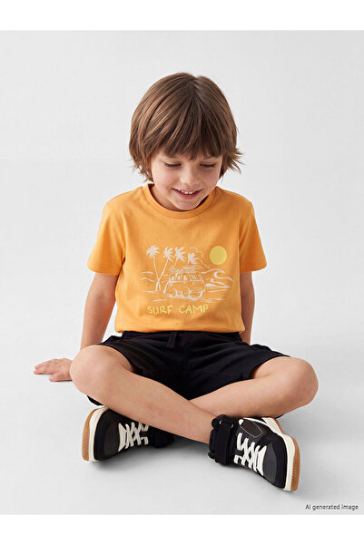 LC Waikiki Timeless Clothing & Timeless Choices Zero Roba Collar Printed Boys...