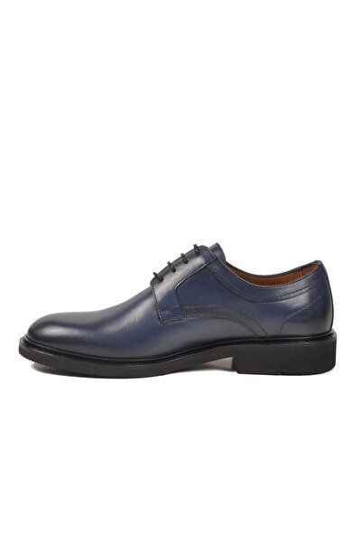 AYAKMOD Ανδρικά παπούτσια casual από γνήσιο δέρμα Navy Blue 3520 M