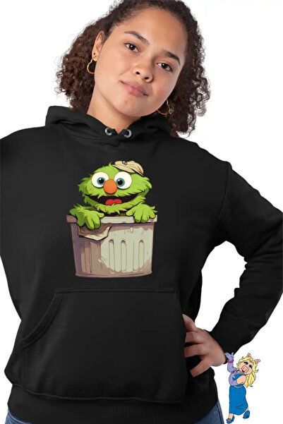 OEM Hanorac Femei The Muppets Oscar Grouch