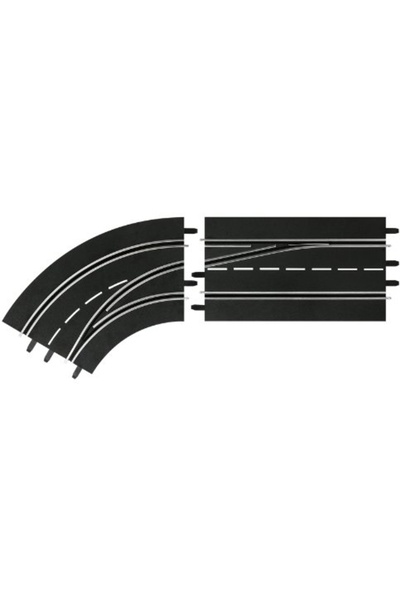 Carrera DIGITAL 132/124 - 30363 Left range with lane change to inner
