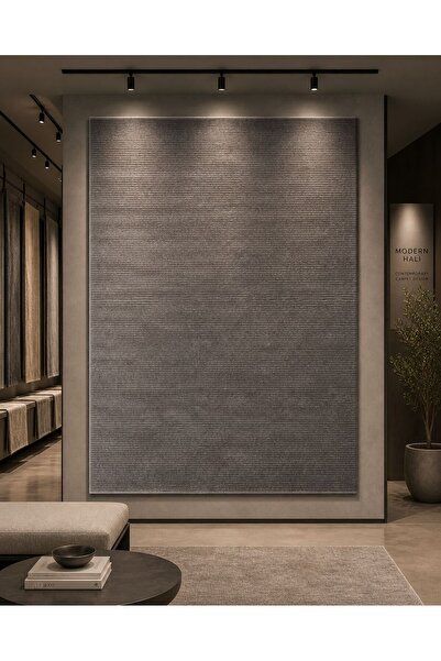 DMR Halıcılık Gabardin Moss Serisi 5002 Yumuşak Dokulu Makine Halısı Modern S...