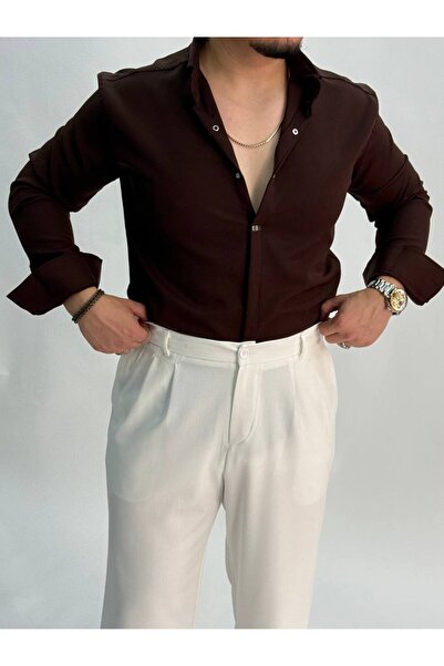 BYATA MENS STYLE Ανδρικό πουκάμισο από λύκρα