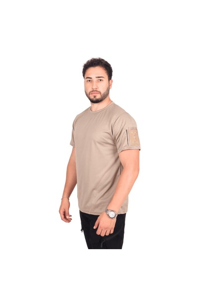 KORDAK Tactical T-Shirt with Pockets - Nano Stone Color