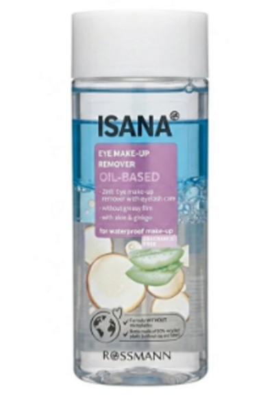 ISANA Yağ Bazlı Göz Makyaj Temizleyici 100 ml
