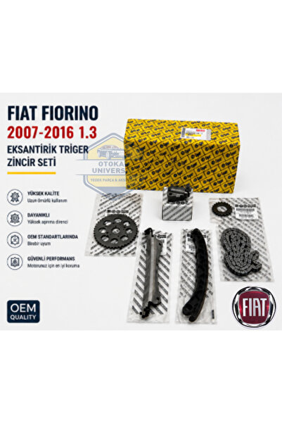 OPAR Fiat Fiorino 1.3 2007-2016 Triger Zincir Seti Eksantrik Zincir Seti Uyumlu