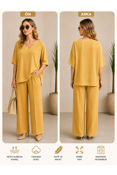MADE BY ALİSHA Slim-Fitted Mercerized Short Sleeve Sweater