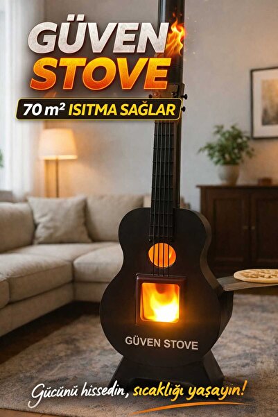 GÜVEN STOVE PELET SOBA GİTAR MODELİ