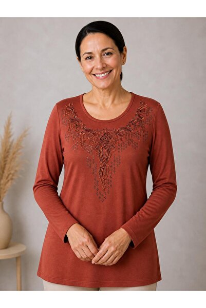 Kuraff Giyim Anne Stone-Detail Blazer Suitable for Daily Use