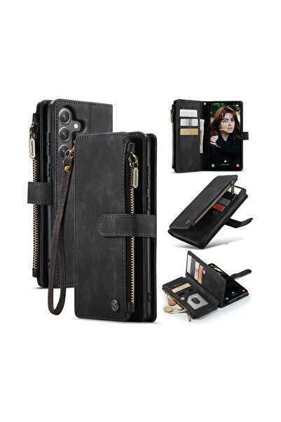 Caseme C30 Multifunctional Θήκη Πορτοφόλι Black (Samsung Galaxy S23 FE 5G)