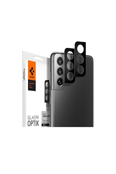 Spigen Samsung Galaxy S21 5G GLAS.tR™ Optik Camera Lens x2 Pack Black