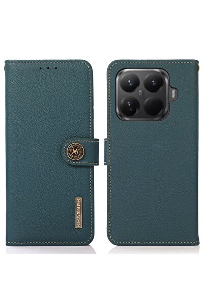 KHAZNEH Δερμάτινη Θήκη Πορτοφόλι Green (Xiaomi 15T Pro 5G)