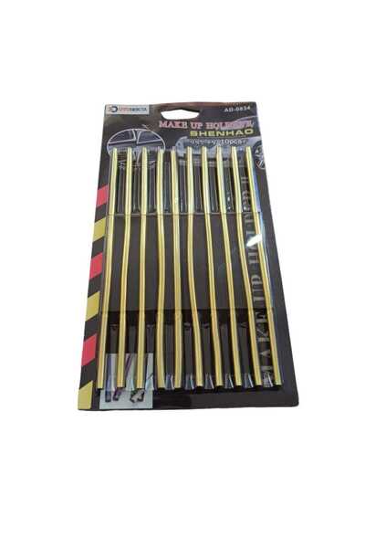 silky glows Premium U Tip Snap-On Ventilation Nickel Plated Strip Stripa Gold...