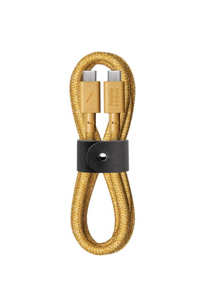 Native Union Cablu Belt (USB-C – USB-C) 1.2m, kraft