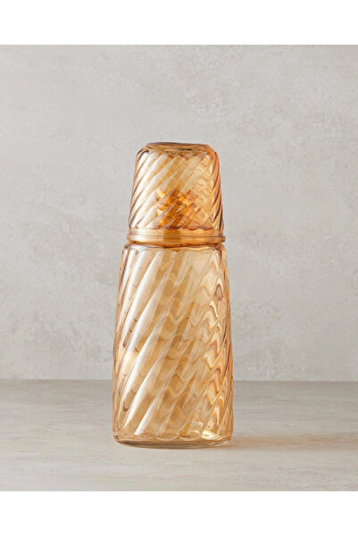 English Home Pave Cam Başucu Sürahi Sarı - 1100 ml