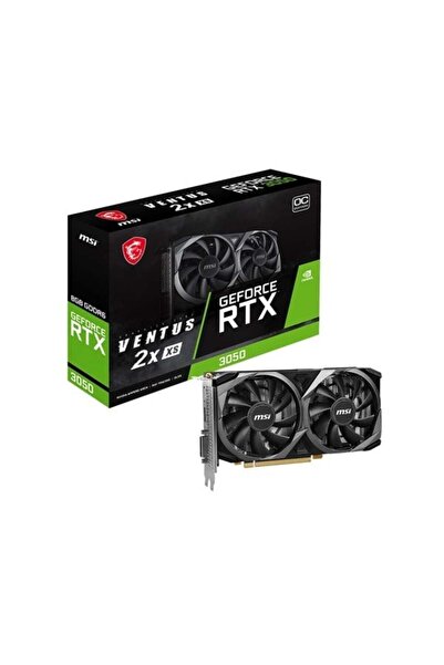 MSI RTX3050 8GB VENTUS 2X XS 8G OC GDDR6 128bit HDMI DVI DP PCIe 16X v4.0