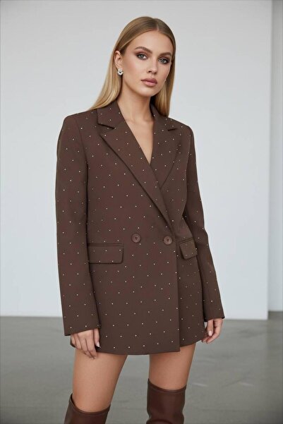 MERSİ TAŞLI BLAZER CEKET